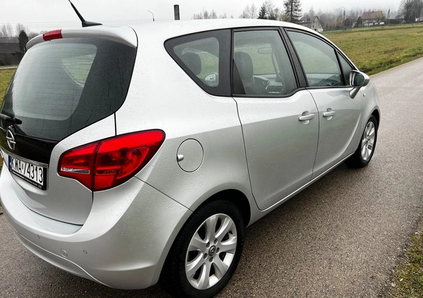 Opel Meriva cena 31849 przebieg: 63000, rok produkcji 2013 z Brzesko małe 232